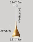 Odolná venkovní závěsná lampa ve tvaru dýně