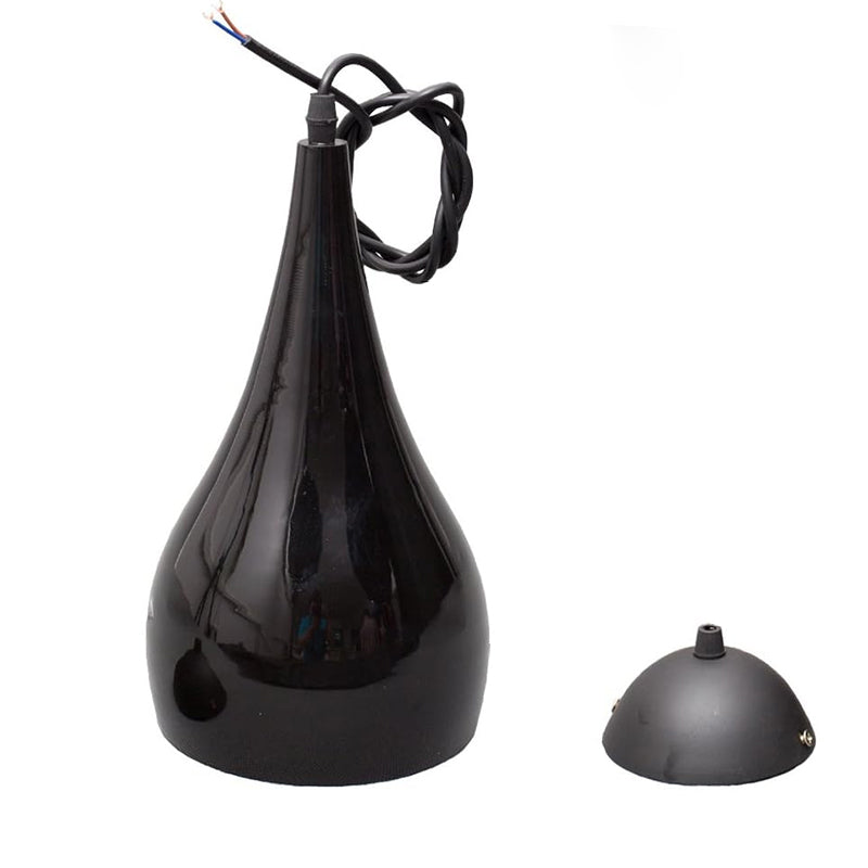 Odolná venkovní závěsná lampa ve tvaru dýně