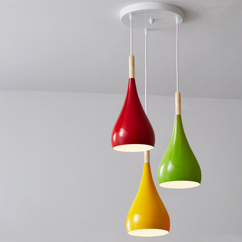 Odolná venkovní závěsná lampa ve tvaru dýně