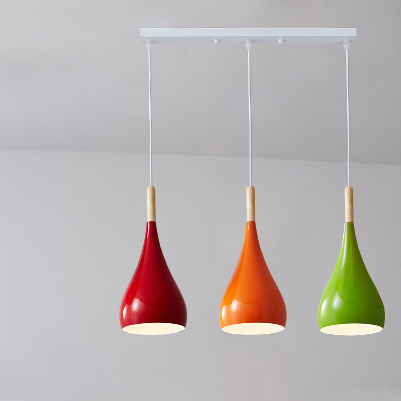 Odolná venkovní závěsná lampa ve tvaru dýně