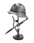 Casco Led Lámpara De Mesa