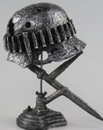 Casco Led Lámpara De Mesa
