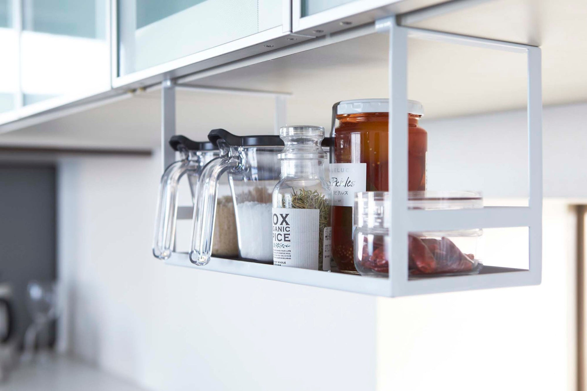 With Steel Style Under-Shelf Organizer