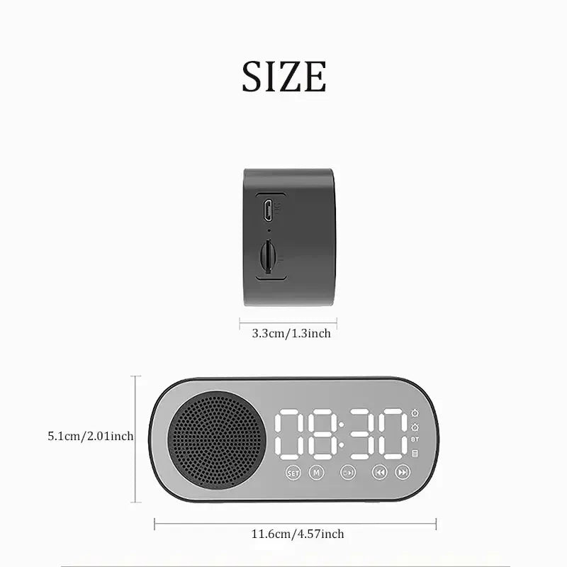 Digital LED-väckarklocka