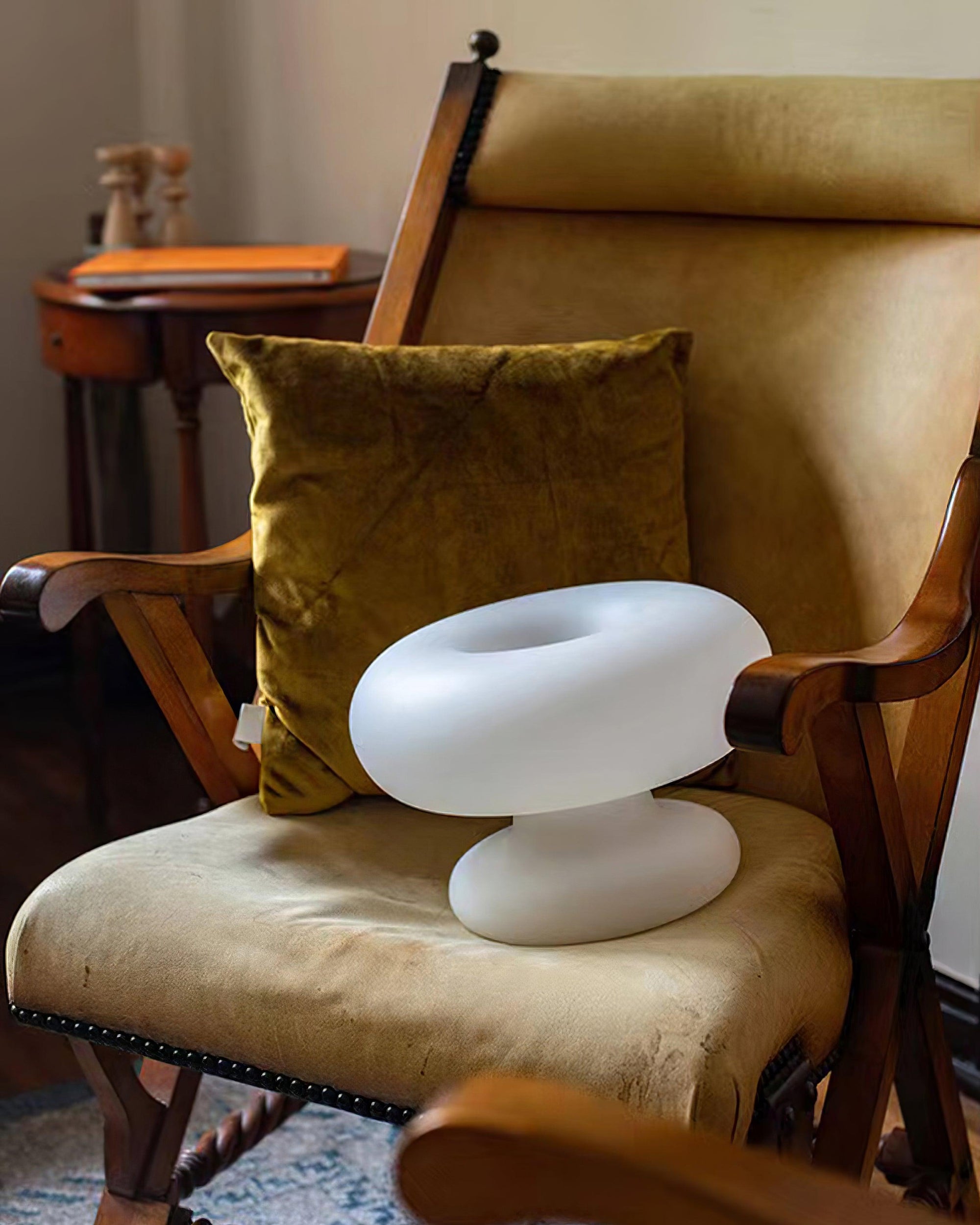 Tischlampe mit rundem Design