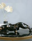 Escultura Jaguar Elegante