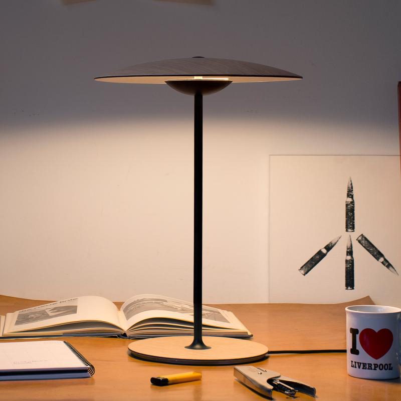 Table Lamp with Button Control