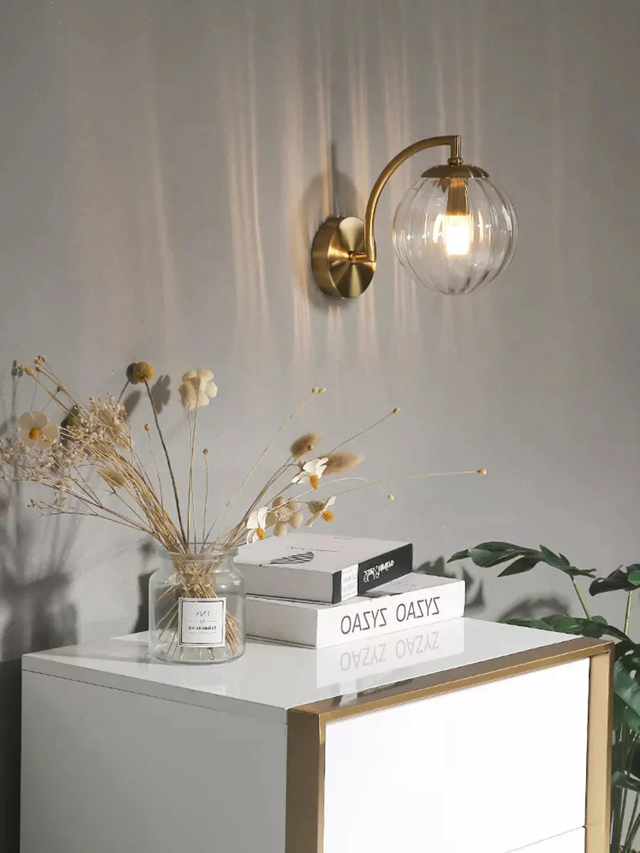 Στρογγυλός Μινιμαλιστικός Τοίχου Φωτισμός LED