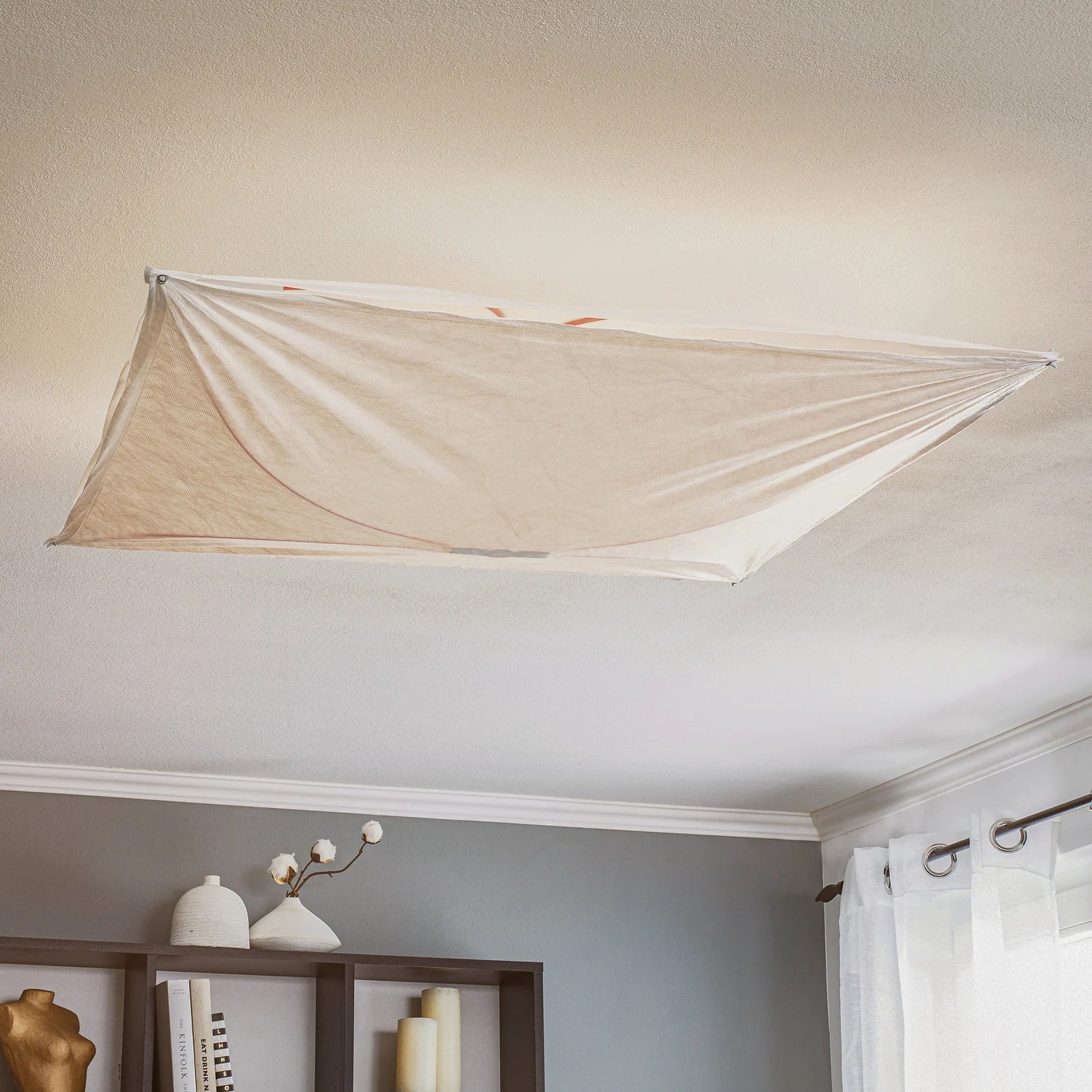 Lámpara de techo LED angular moderna geométrica