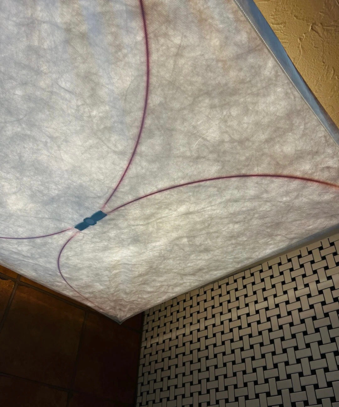 Lámpara de techo LED angular moderna geométrica