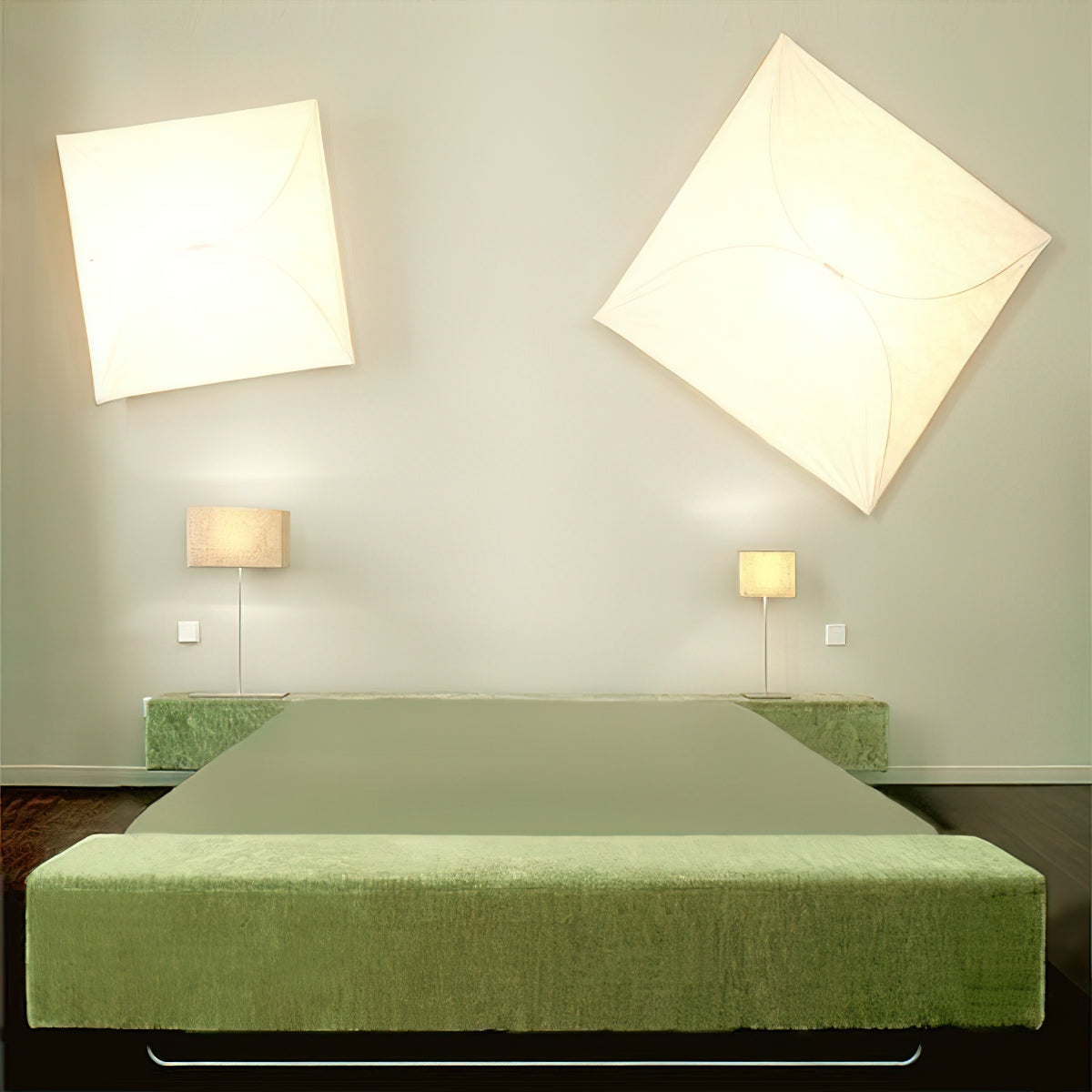 Lámpara de techo LED angular moderna geométrica