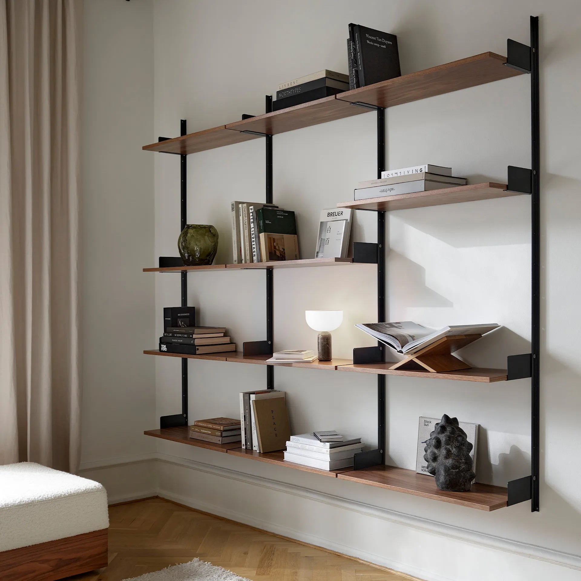 Lámpara De Mesa Escultural Portátil