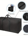 Large-Capacidad Con Asas Multi-Superficie Bolsa De Almacenamiento