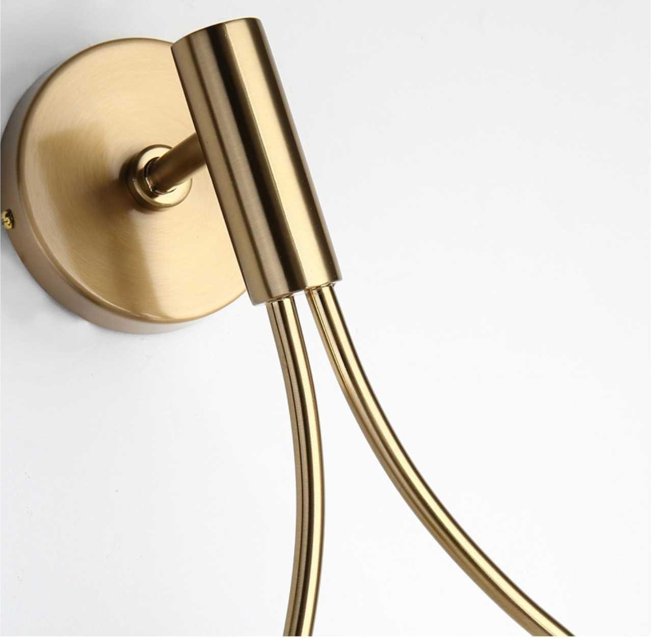 Skandinavisk LED-væglampe i dråbeform