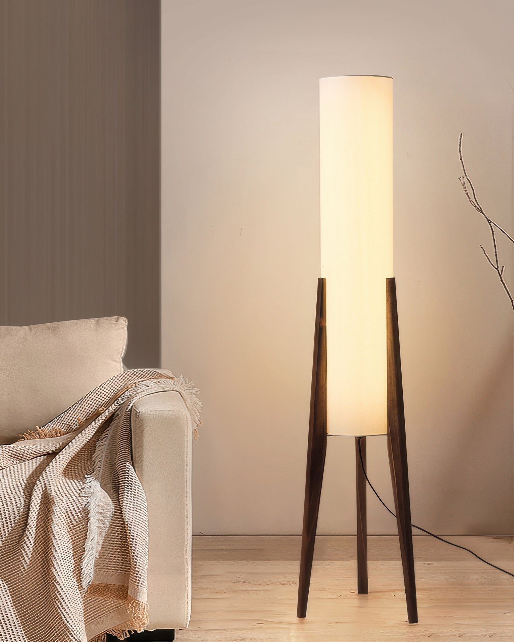 Modern Sculptural Floor Lamp