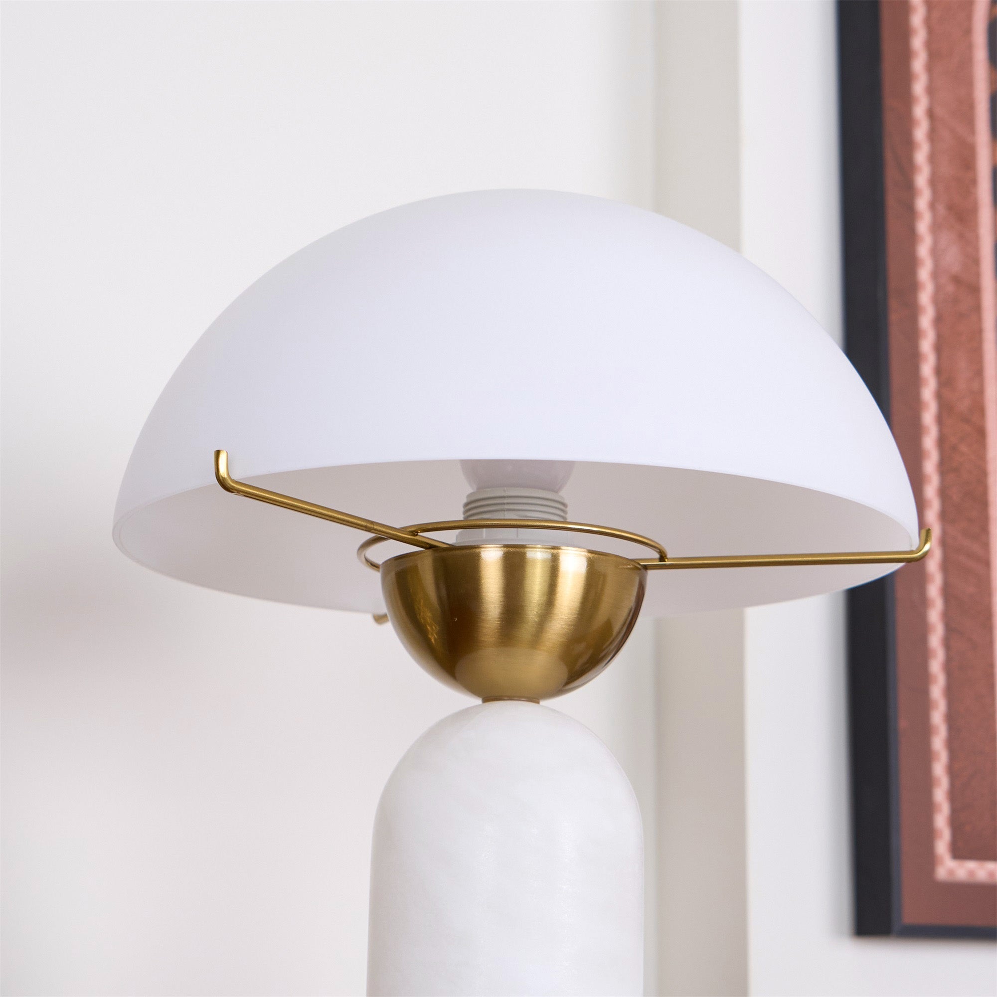 Lampada da Tavolo a Colonna Moderna Contemporanea