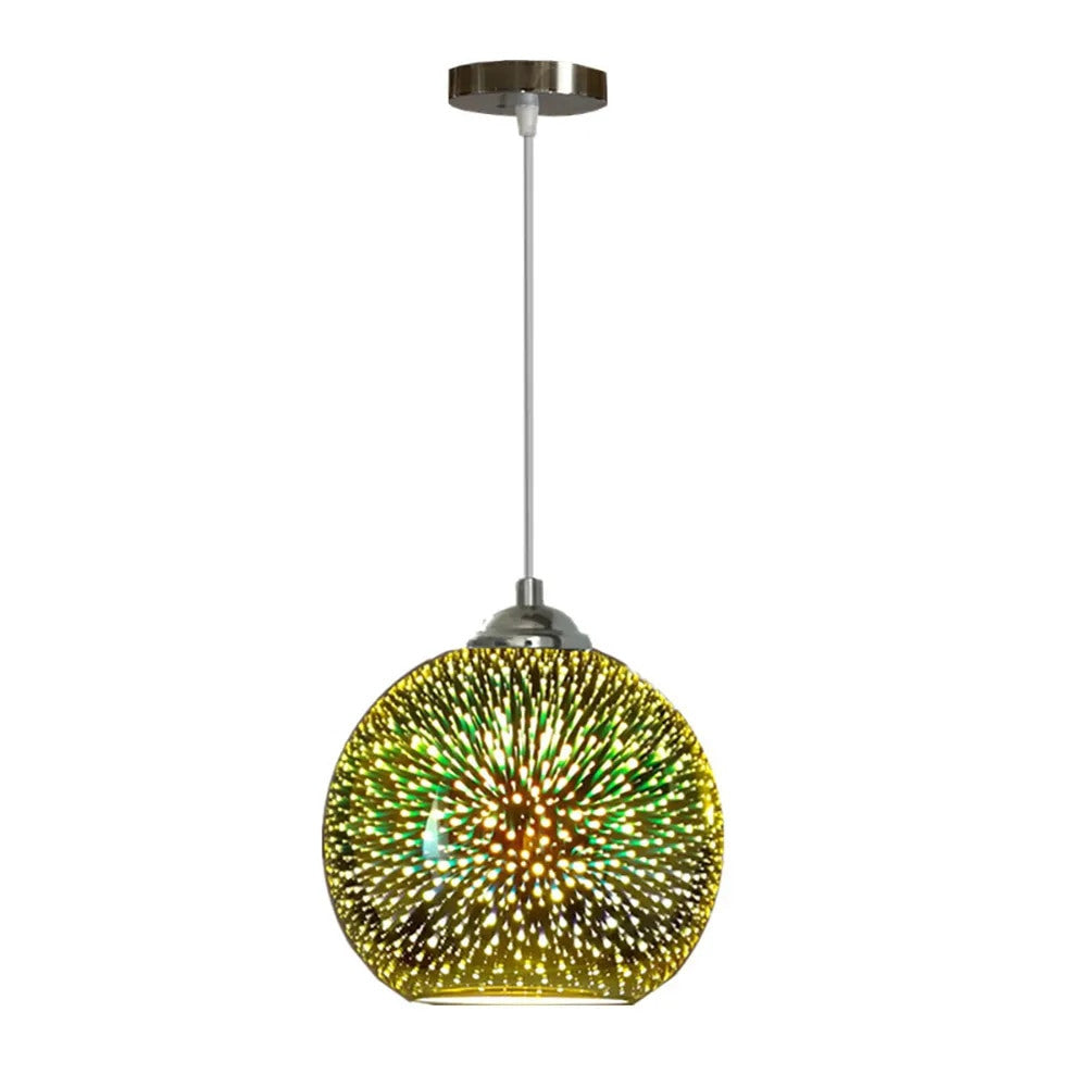 Lampada a sospensione LED perforata