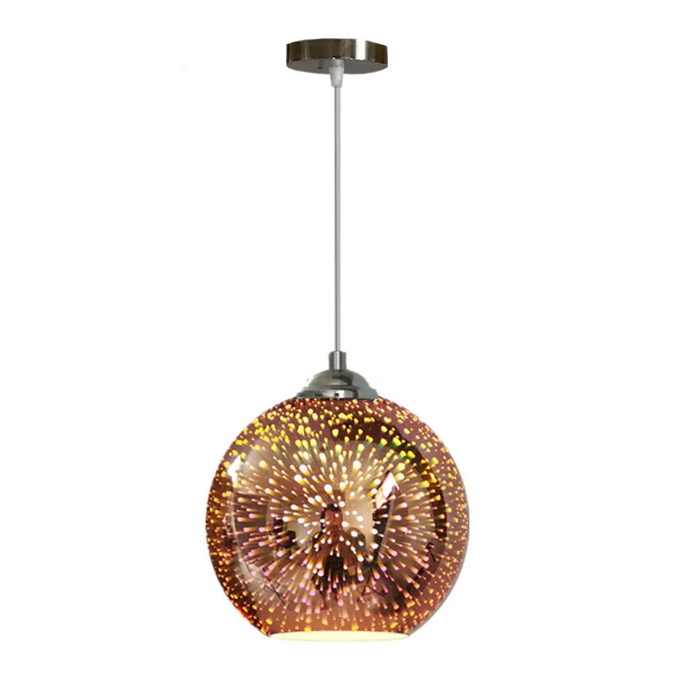 Lampada a sospensione LED perforata