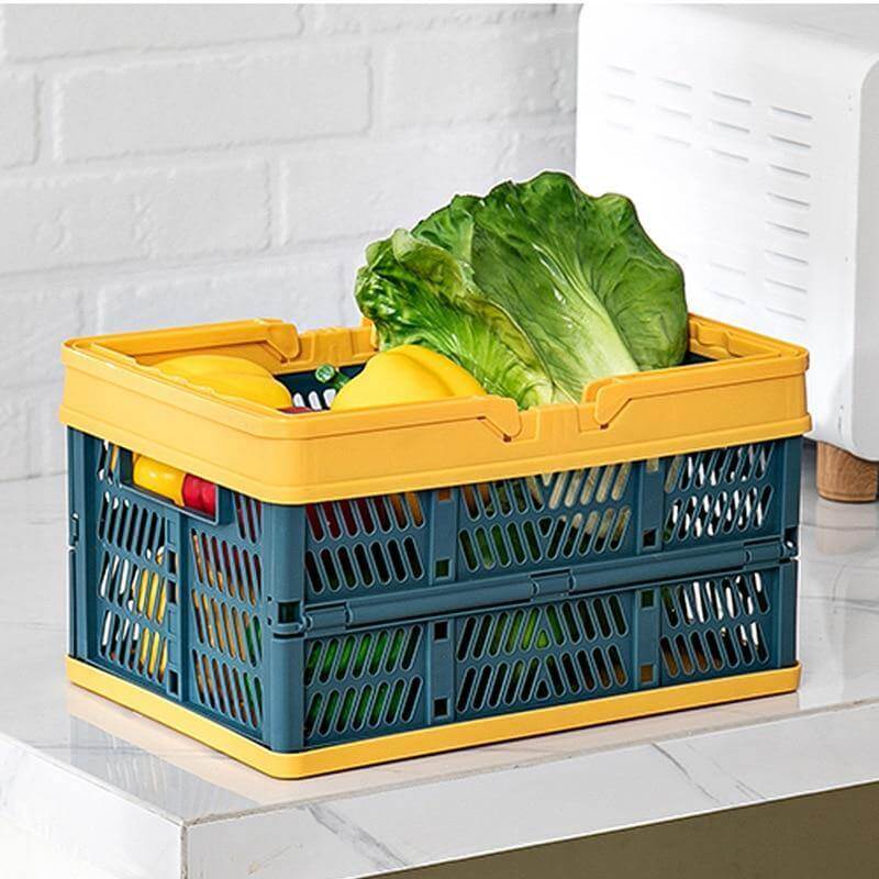 Contenitore Pieghevole in Plastica per Biancheria