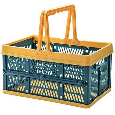 Contenitore Pieghevole in Plastica per Biancheria