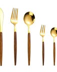 Redondo Madera Set di Posate