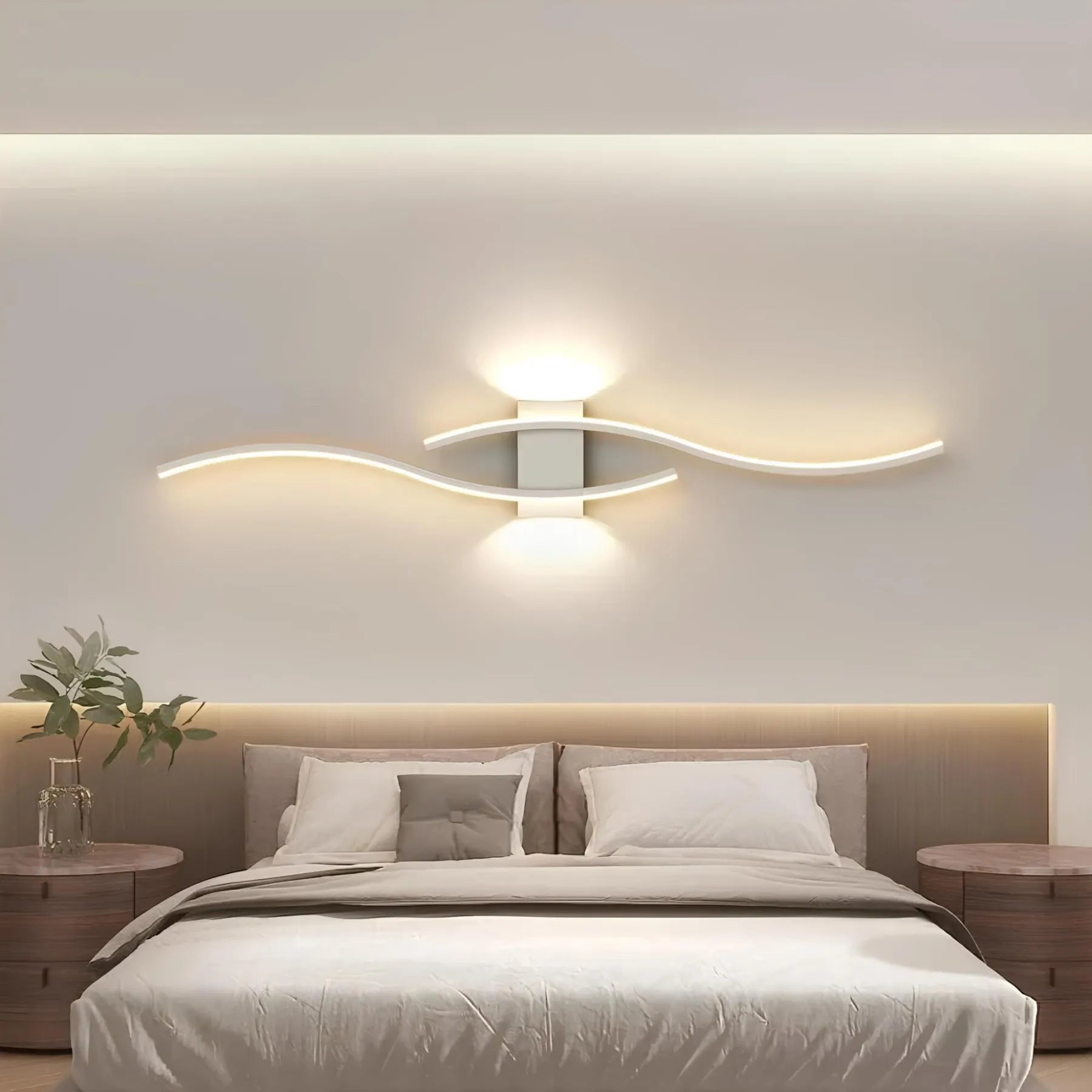 Reglerbar LED-vägglampa
