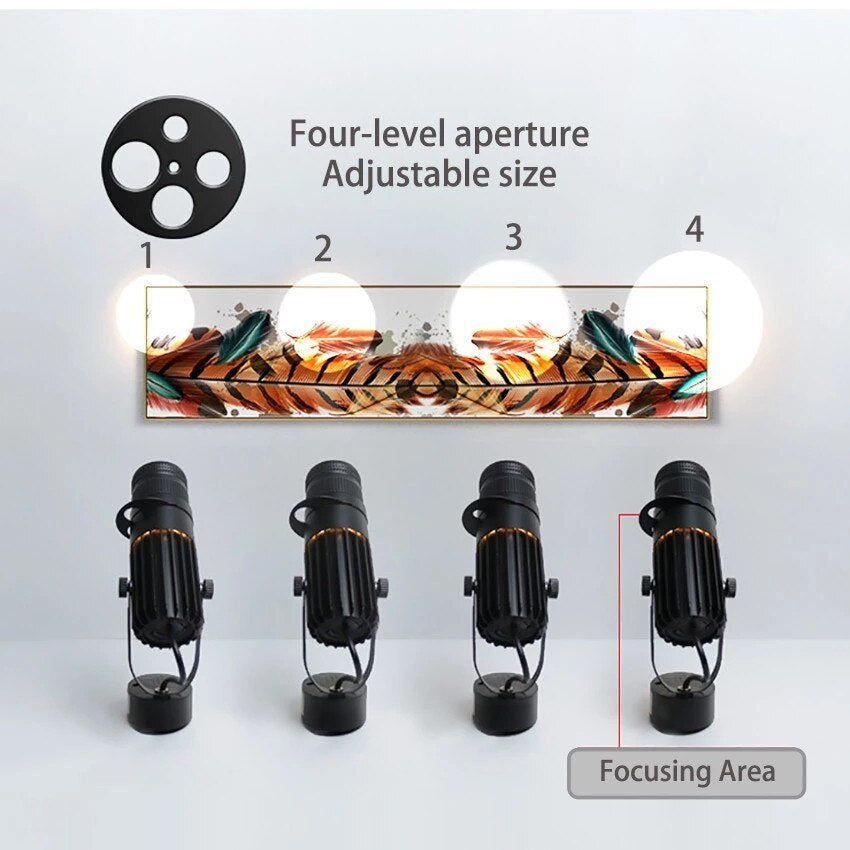 Nastavitelný LED reflektor