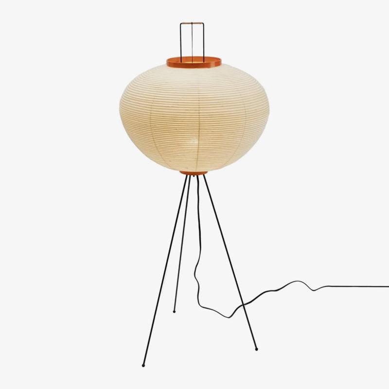 Minimalistyczna lampa stojąca inspirowana zenem