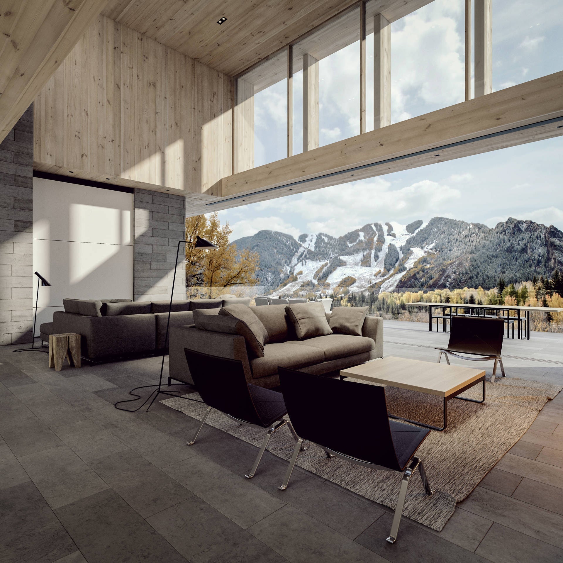 Lampa stojąca inspirowana sztuką nowoczesną