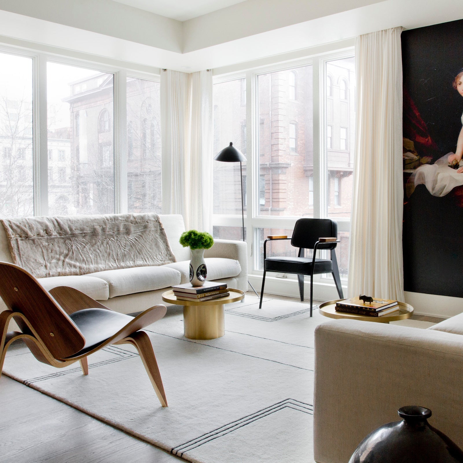 Lampa stojąca inspirowana sztuką nowoczesną