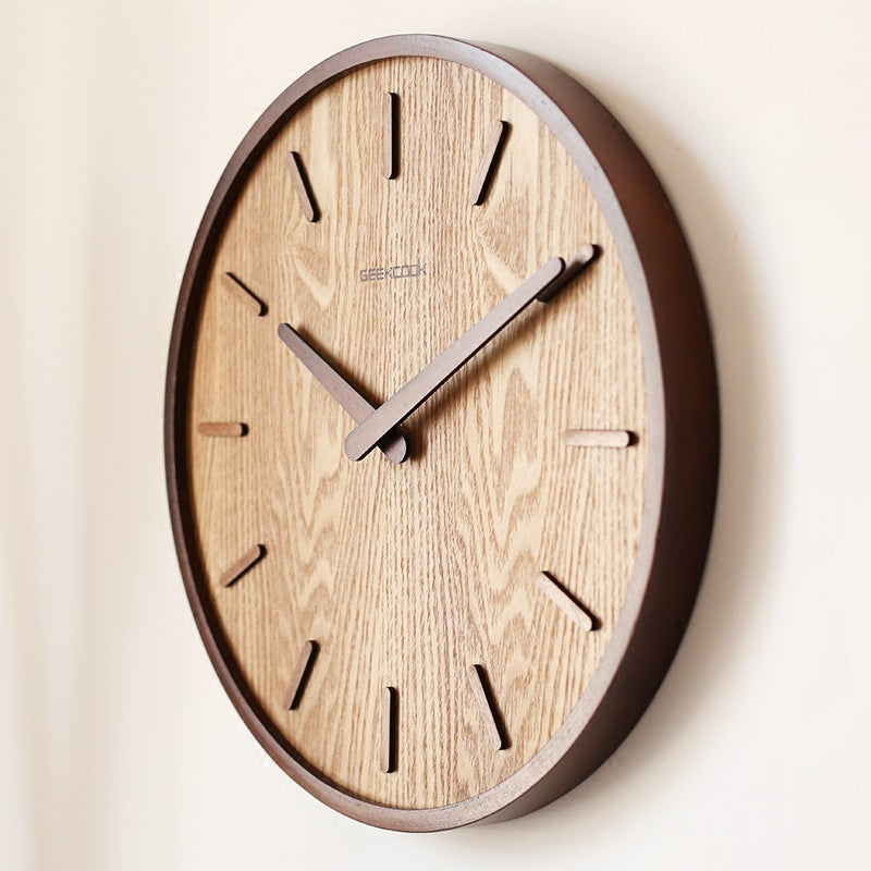 Orologio da Parete Ricaricabile al Quarzo Silenzioso