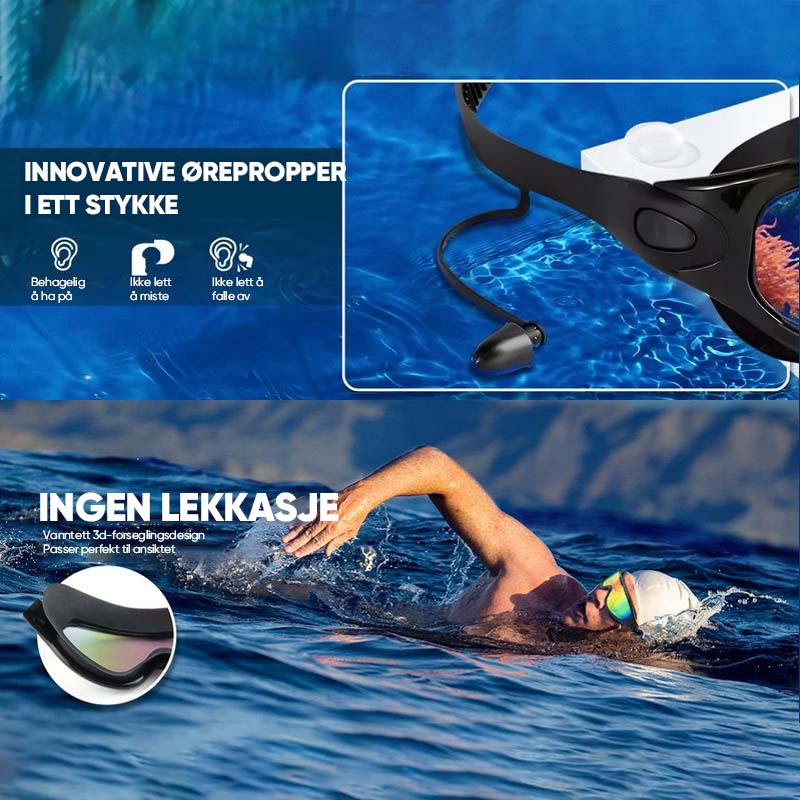 Silicona Con Correa Gafas De Natación