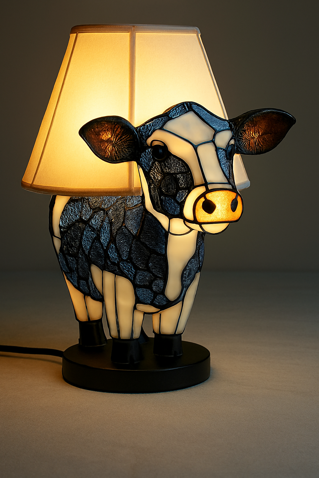 Silueta Animal Led Lámpara De Mesa