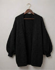 Cárdigan oversize de punto para mujer – Suave y relajado