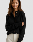 Women's button-up cardigan – Soft and easy to wear