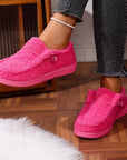 Cálidas pantuflas de borreguillo para mujer - suaves y cómodas