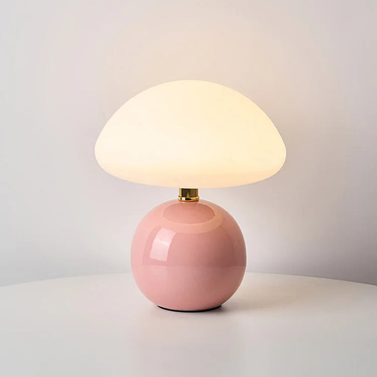 Mushroom-Shaped Table Lamp