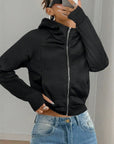 Sudadera corta con capucha para mujer – Casual y cómoda